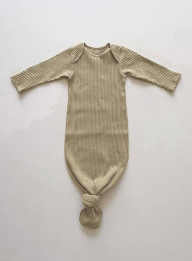 The Simple Folk Ribbed Sleep Gown, Sand
